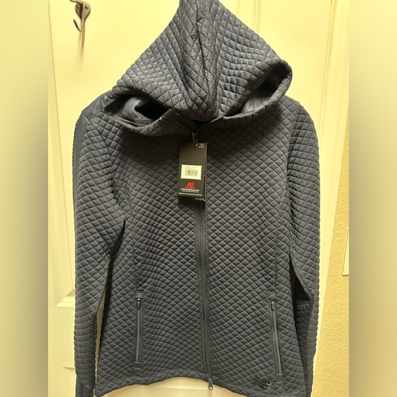NWT New Balance Heatloft hoodie Jacket - Picture 1 of 5